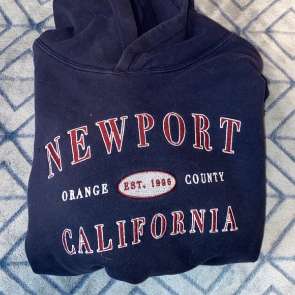 cropped hoodie w drawstring - Picture 2 of 3